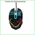 10% Discount Cool Design Colorful 6D LED Wired Optical Gaming Mouse (M-65)